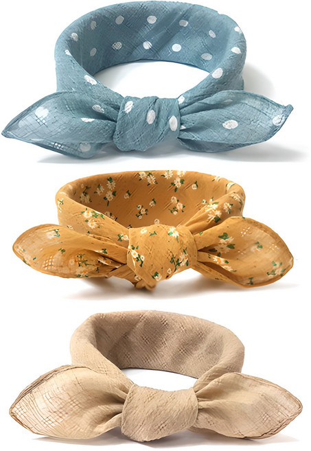 우주아이 아동용 매일 쁘띠스카프 3p세트