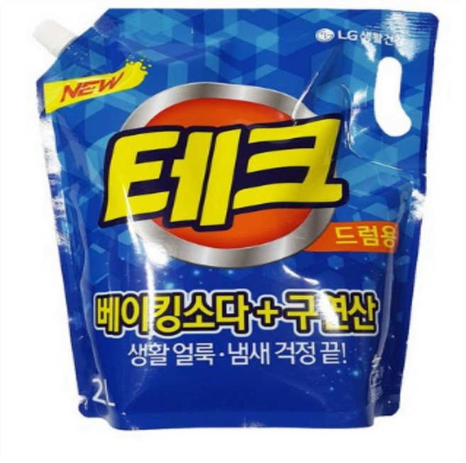 테크 베이킹구연산 액체 드럼 리필, 2L, 24개