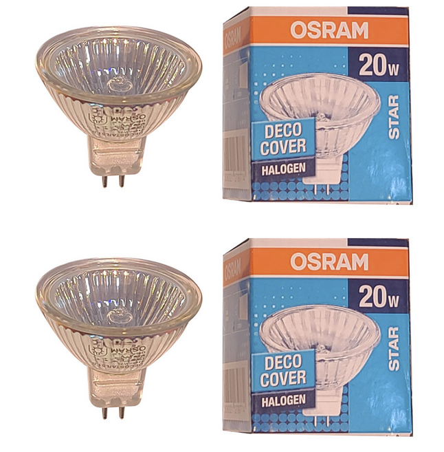 오스람 할로겐 MR16 12V 20W 50W G4 GY6.35, 2개, H1.오스람 할로겐 12V 20W (2개묶음)