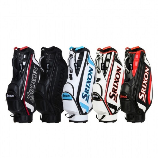 [던롭스포츠코리아정품] 스릭슨 GGC-S166 캐디백 GF, 화이트_블루