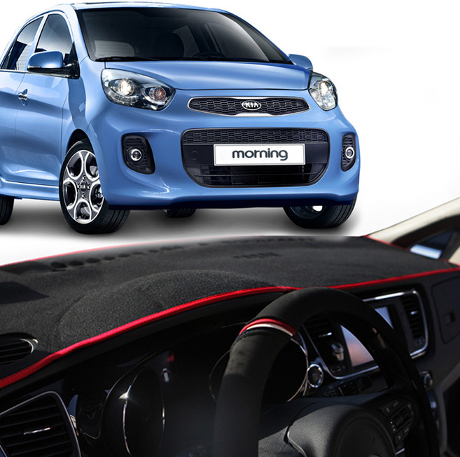 제트비 베이직 논슬립 대쉬보드 커버 올뉴모닝 TA, (11-16년) 네비상단매립, 올뉴모닝(11-16년)상단매립, 블랙원단-블랙라인 K-011