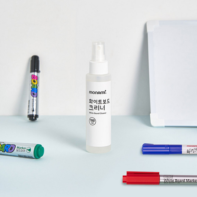 모나미 화이트보드 크리너 클리너 100ml, 스프레이형