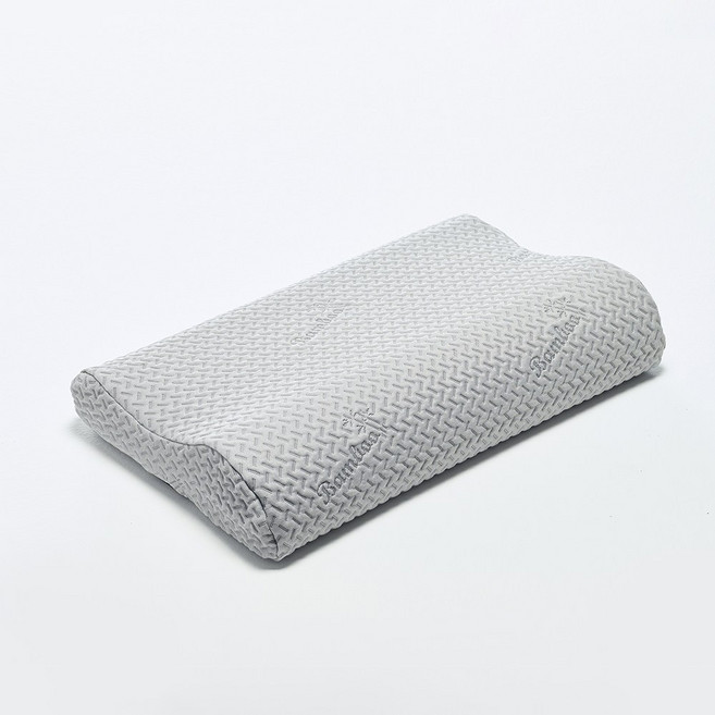 동서가구 허밍 천연라텍스 인체공학적 경추 베개 고급 대형 DF910267, 그레이, 1개