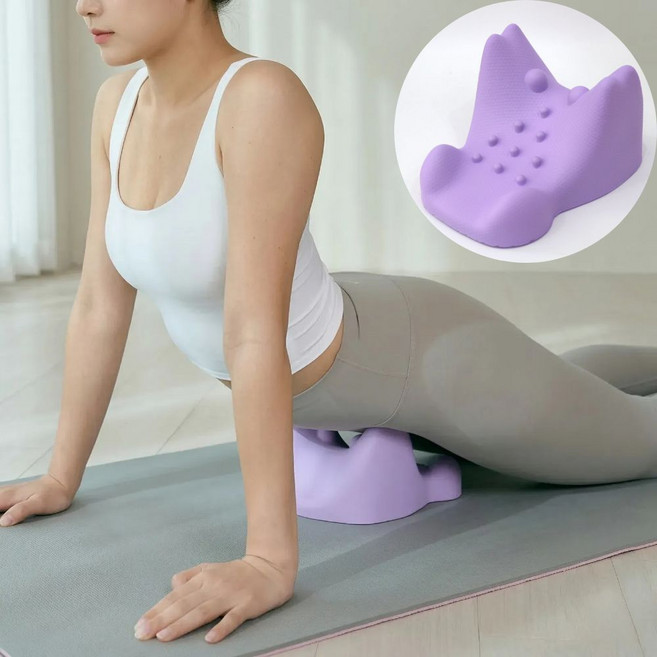 모어아크 장요근 마사지기 전신스트레칭, 1개, 퍼플