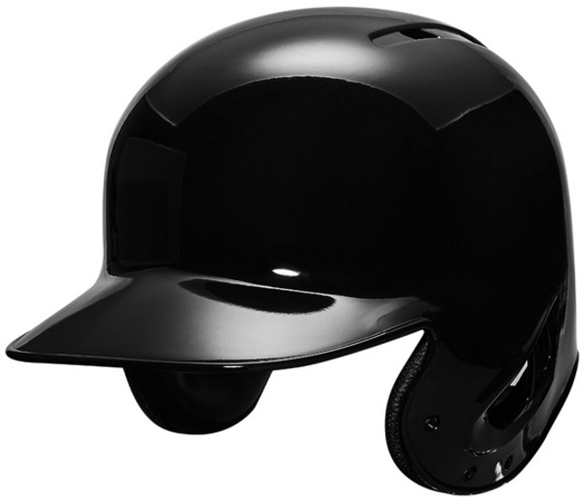 골드 타자 헬멧 1901-021 (유광 검정) 양귀+검투사 탈부착, 유광검정, 1개