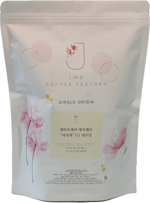 맛있는 스페셜티 원두 에티오피아 예가체프 아리차 G1 내추럴 산미있는 커피원두 홀빈(분쇄없음), 1개, 500g, 홀빈(분쇄안함)