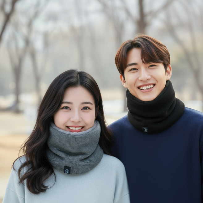 고샤인 1+1 남녀공용 겨울 방한 넥워머 이중기모 목토시