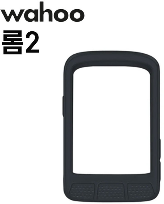 와후 롬2 속도계 케이스+액정보호필름, 1개, 블랙