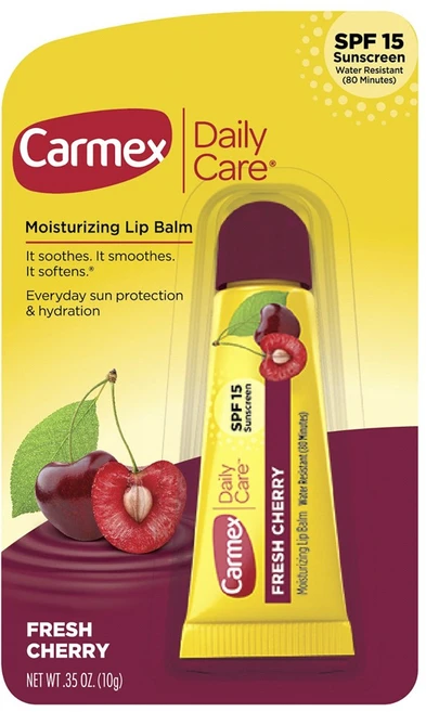 카멕스 데일리 케어 모이스처라이징 립 밤 프레시 체리, 1개 - 쿠팡
