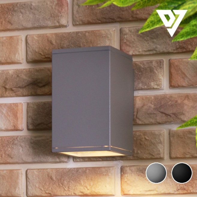 실외 사각 PAR30 1등 벽등 826, 그레이