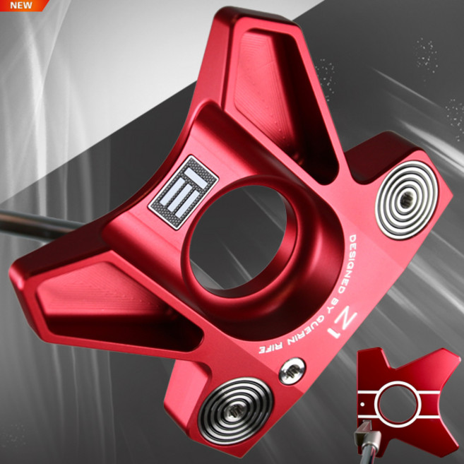 [이븐롤] 제로토크 Z1 퍼터 (레드) 직수입 2025, 제로 Z1 레드 ( 34인치 )