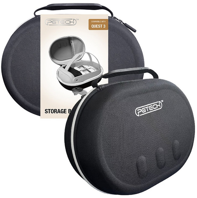 스냅케이스 메타퀘스트3 휴대용 수납 가방 MQ33, 블랙, 1개