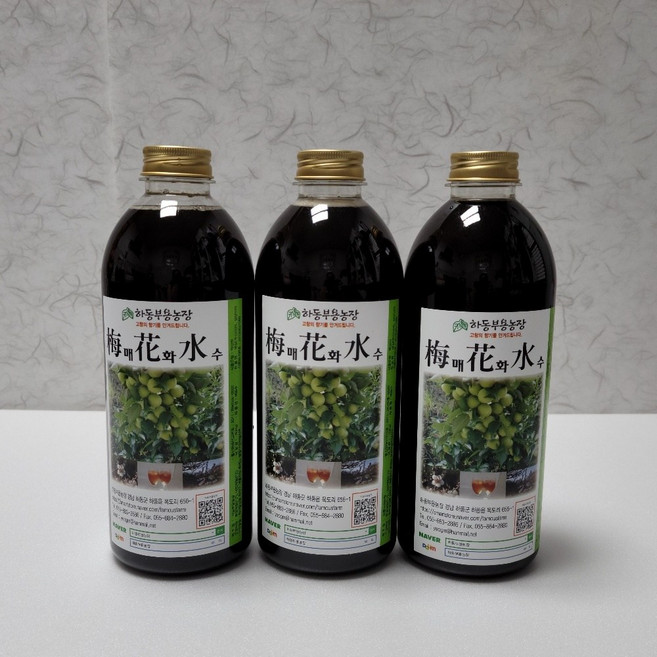 황매실엑기스 1000ml X 3ea, 1L