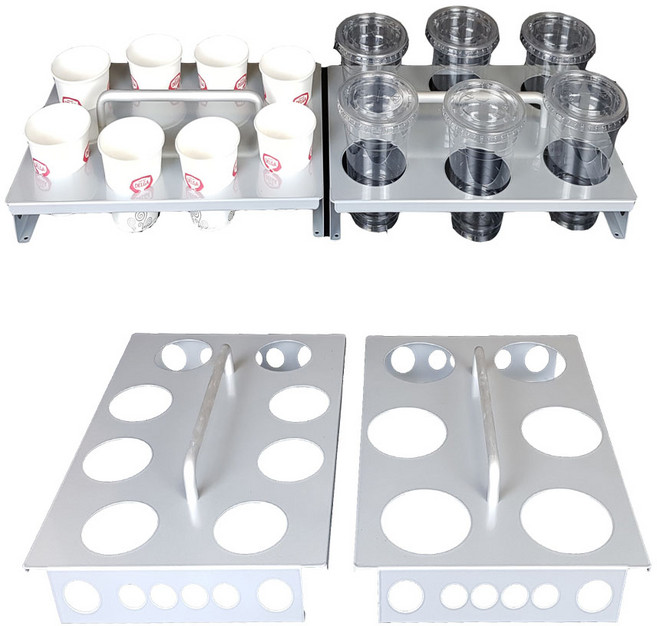 LISENS 컵트레이 커피캐리어, 1개, 종이컵트레이 화이트