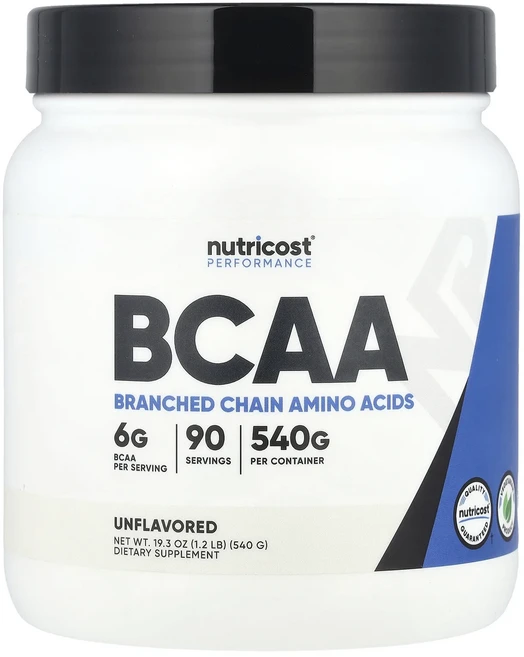 신상할인판매 Nutricost 운동 능력 BCAA 무맛 540g(1.2lb) 최저가격, Nutricost운동능력BCAA무맛540g12lb, 540g, 1개 - 쿠팡