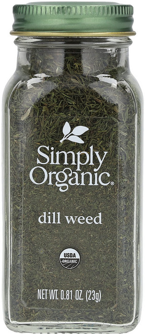 Simply Organic 딜 위드 23g(0.81oz), Simply Organic 딜 위드 23g081oz, 23g, 1개