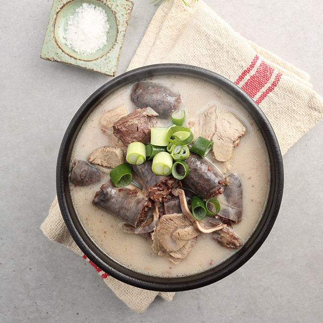 [병천아우내순대]부산식 돼지국밥세트 2인(육수600g+수육고기200g), 1개
