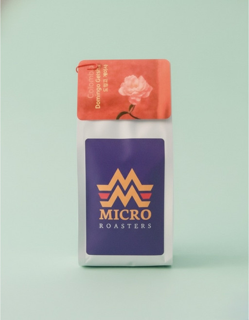 도밍고 게이샤 워시드 100g 200g 스페셜티원두 콜롬비아 원두커피 로스팅원두 게이샤, 1, 핸드드립