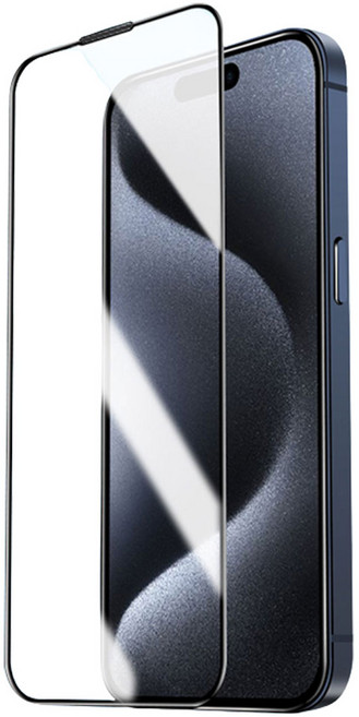 케이블나라 3D 곡면풀커버 액정보호 강화유리 아이폰 16 15 14 13 12 프로 프로맥스 미니, 블랙, 3D곡면풀커버 강화유리, 아이폰15 플러스(후면필름제외)