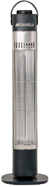 SANSUI 山水 遠紅外線碳素電暖器 無段調溫 露營, SH-CF400B, 黑色