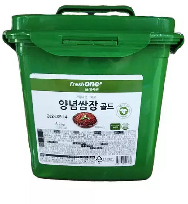 (무)프레시원 양념쌈장(실온 골드 6.5Kg)X2개, 2박스, 6.5kg
