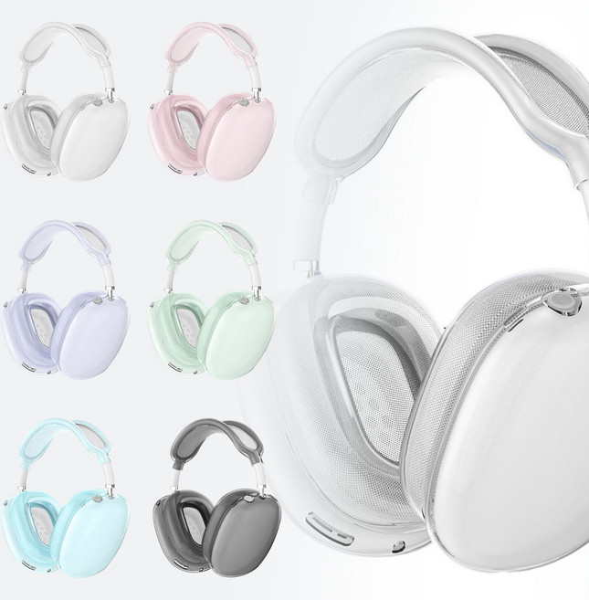 앤트몰 에어팟 맥스 악세서리 케이스 커버, 투명