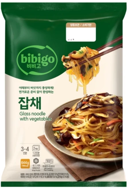 CJ 비비고 잔칫집모둠잡채644g, 644g, 3개