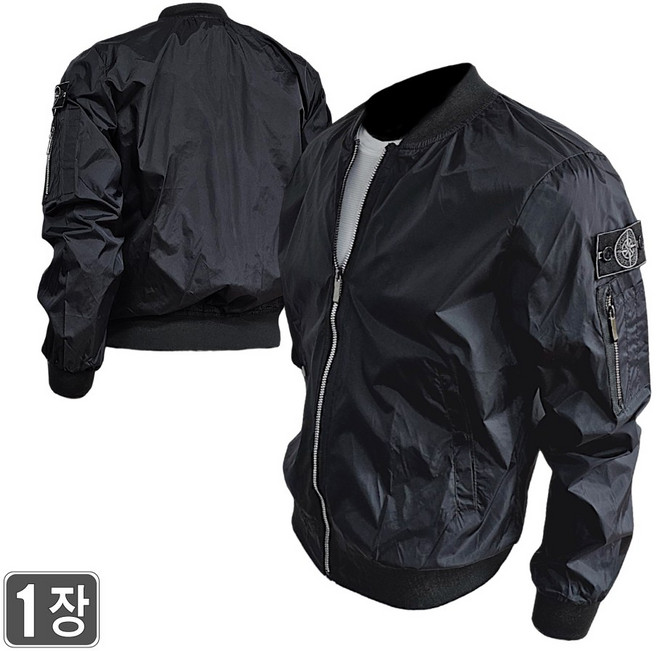 웨어몬 여름 keeper 바람막이 항공점퍼 쿨 블루종 아웃도어 캐쥬얼