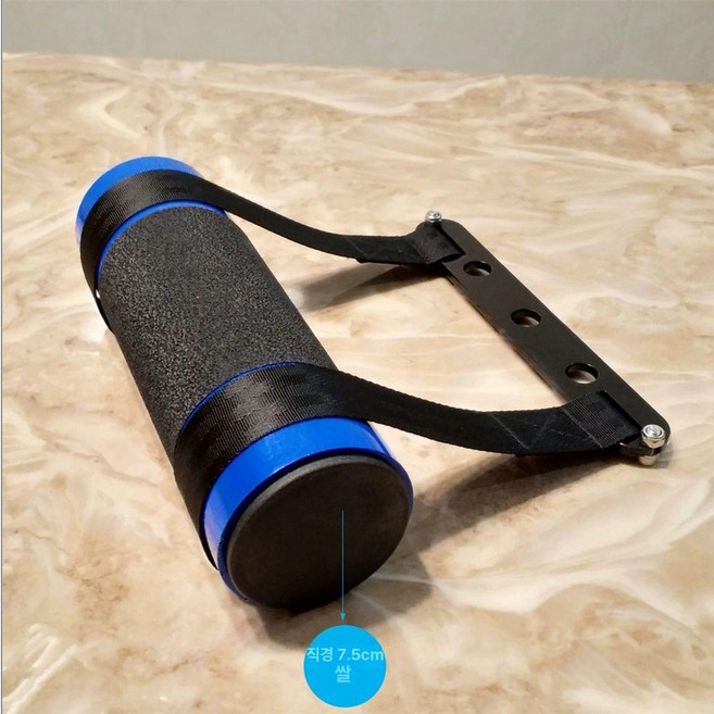 팔씨름 그립 전완근 훈련 전완근운동기구 연습 악력 팔씨름훈련 직경 6.5 cm 1개, 공심 블루 직경 7.5cm × 기본 사이즈 × 1개