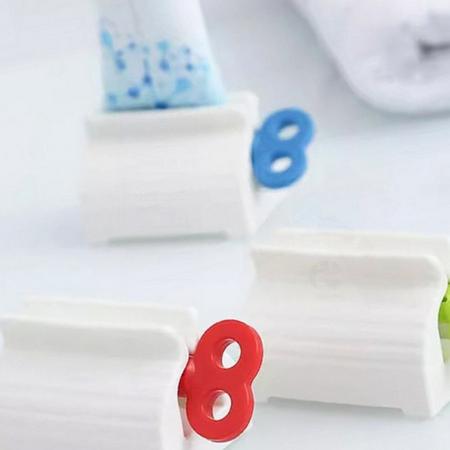 욕실 치약짜기 절약 알뜰용품 크림 튜브짜개 태엽모양, 2) 그린, 1개