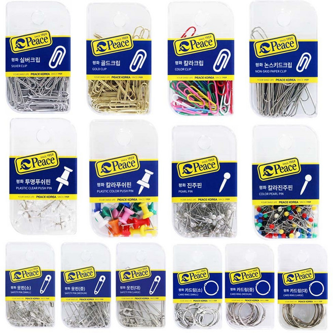 피스코리아 행거용 옷핀-브로치 DIY 고정핀 교재용 만들기재료, 1개, 3.3cm