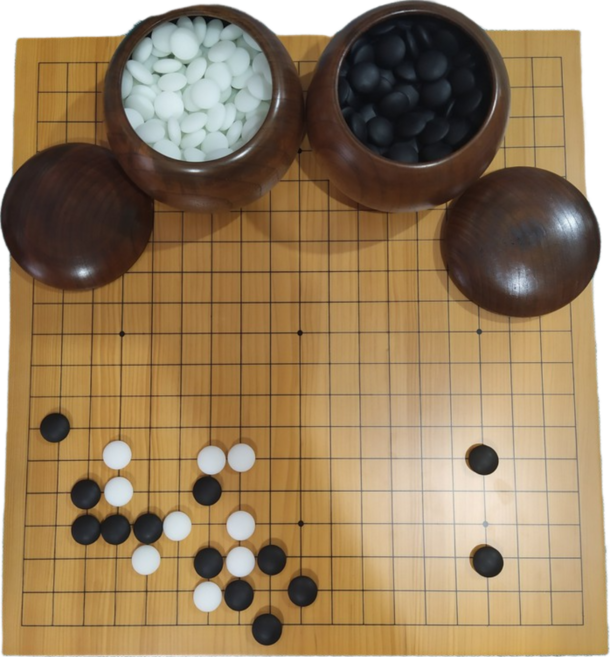新榧木圍棋套組, 雲子