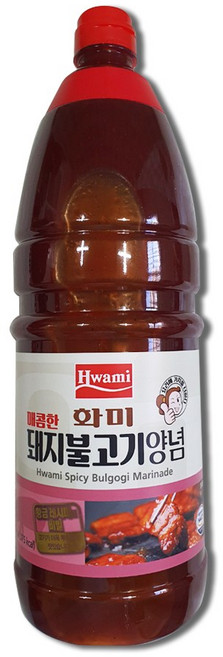 화미 매콤한 돼지불고기 양념, 1개, 2.1kg