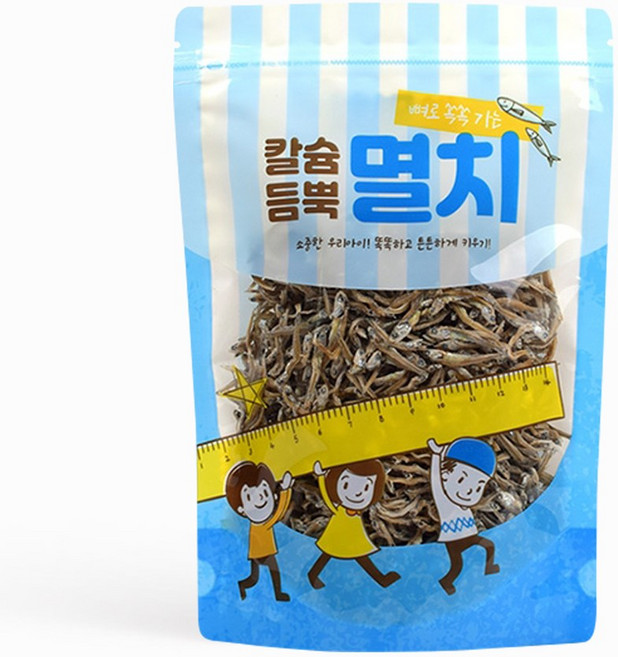 홍진포장 식품포장지 칼슘듬뿍 멸치 지퍼스탠드 100장 2가지 사이즈, 15x22cm, 100개