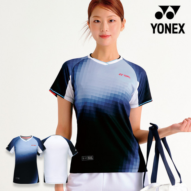 요넥스 티셔츠 253TS004F 여성 경기복 게임웨어 배드민턴 운동복 오남스포츠