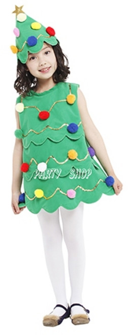 PARTY SHOP 兒童聖誕樹裝 舞會變裝造型服