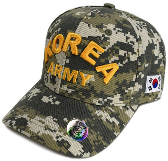캡이요 CAPEYO 2334 KOREA ARMY ROKA 볼캡 야구모자 코리아아미 로카모자 군대 군인 외국인선물 커플 남녀공용 모자