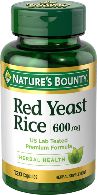 NATURE'S BOUNTY 紅麴膠囊 600mg, 120顆, 1組