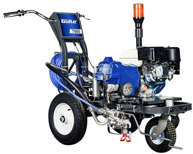 차선도색 장비 유도선 도색기 주차선 차선 도색 페인트 마킹, 1개