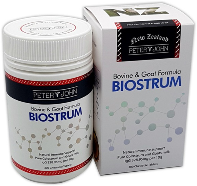 피터앤존 뉴질랜드 바이오스트럼 초유 산양유 300정, 1개