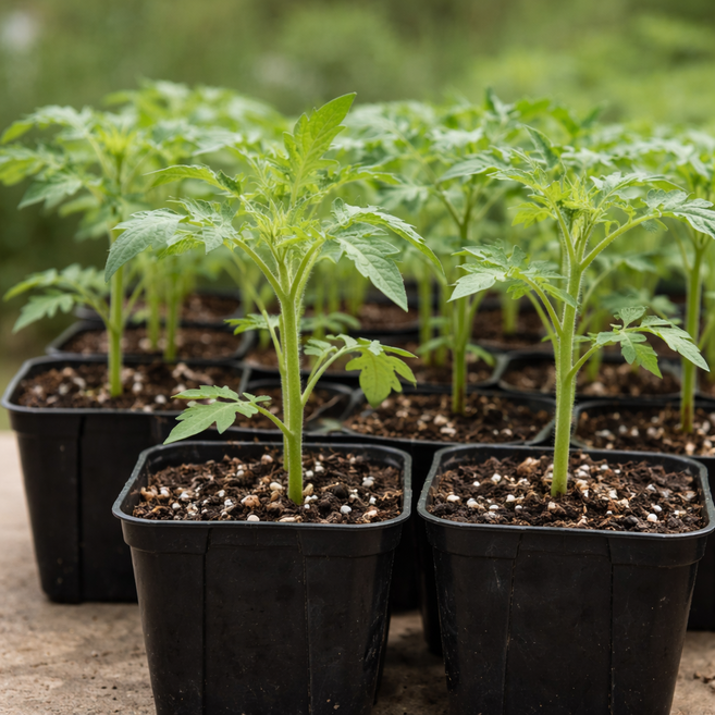 토마토 모종 3개세트 완숙토마토 방울토마토 포함 텃밭 대추방울 모종, 1개, 찰토마토5개세트