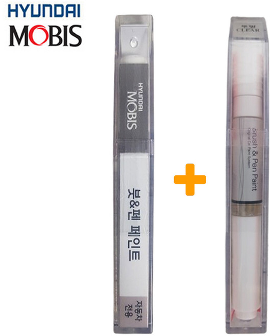 현대모비스 붓펜 제일 투명 마감재 포함 카페인트 기아자동차, 더뉴쏘렌토MQ4 2023~ 인터스텔라그레이 AGT, 1세트