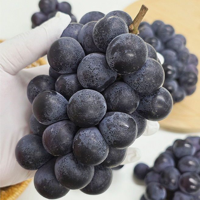 햅피팜 국내산 비파괴 당도선별 고당도 거봉, 1개, 2kg (특 3-4수)