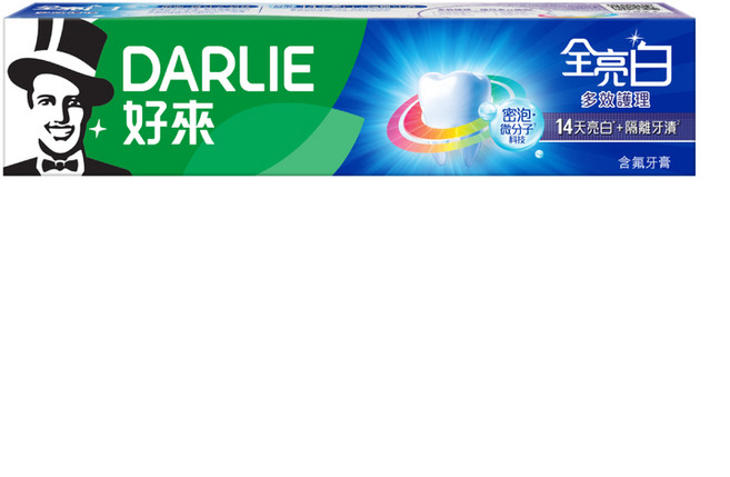 DARLIE 好來 全亮白清新薄荷牙膏, 1個, 多效護理