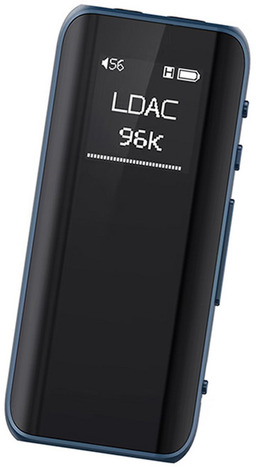 Fiio 휴대용 블루투스 디코딩 헤드폰 파워 앰프, BTR15(블루)