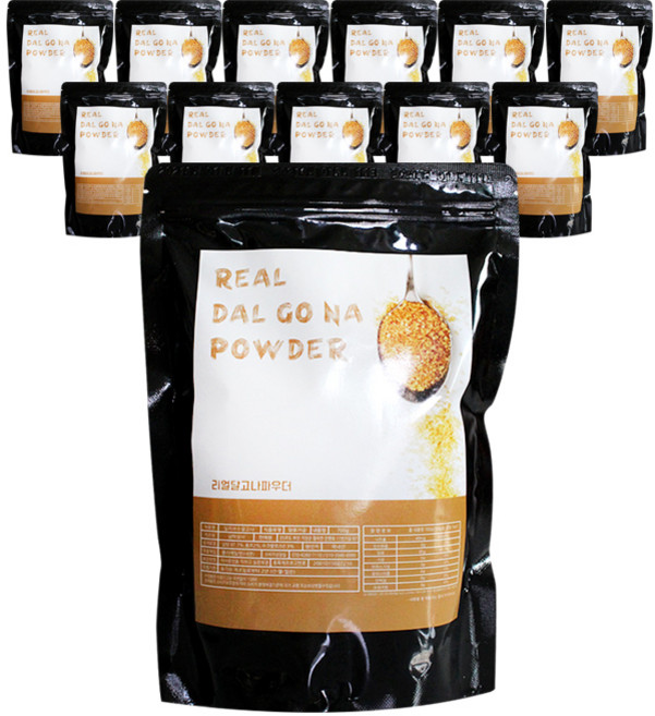 딜리셔스 달고나 파우더, 700g, 12개