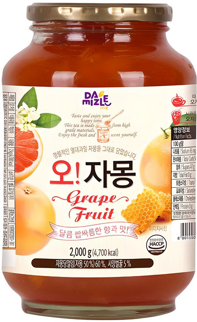 다미즐 오 자몽, 2kg, 1개입, 1개