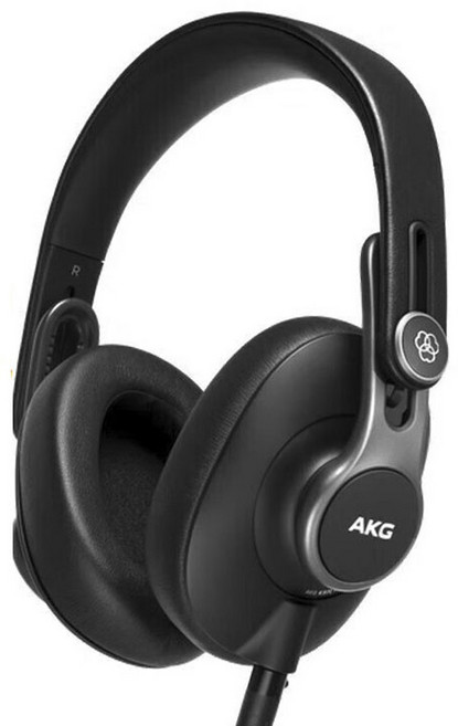 AKG 유선 헤드폰, 블랙, K371
