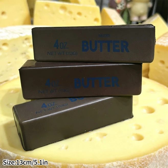 창의적인 얼음덩어리 모양 스퀴시 볼 시뮬레이션 버터 비누 스트레스 해소 장난감 안티 감각 말랑이, 08 s7