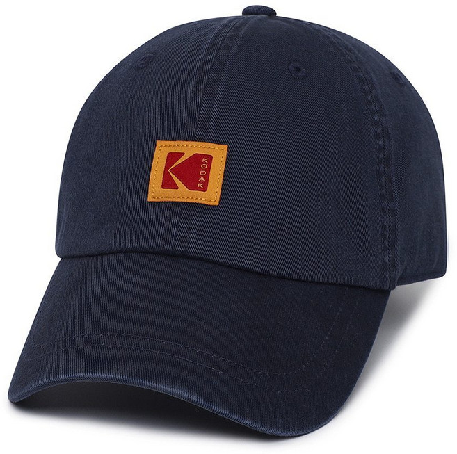 [정품] 코닥 [공식][26SS] 릴렉스핏 스퀘어로고 볼캡 NAVY